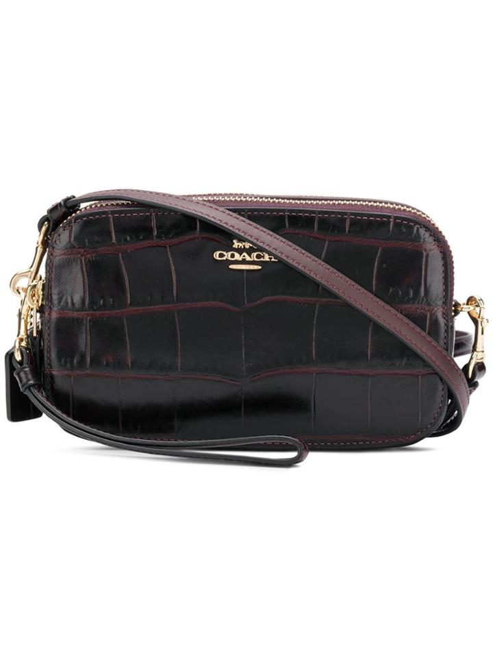 Coach Crossbody Clutch Bag - Red