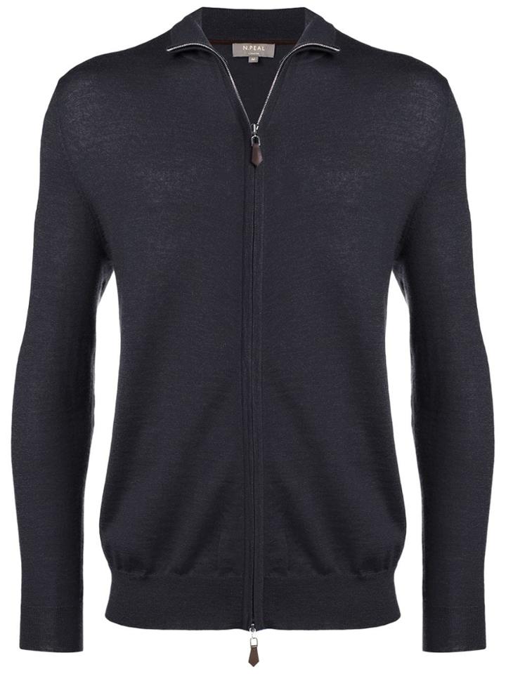 N.peal The Hyde Zip-up Sweatshirt - Grey