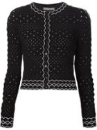 Alexander Mcqueen Perforated Cardigan
