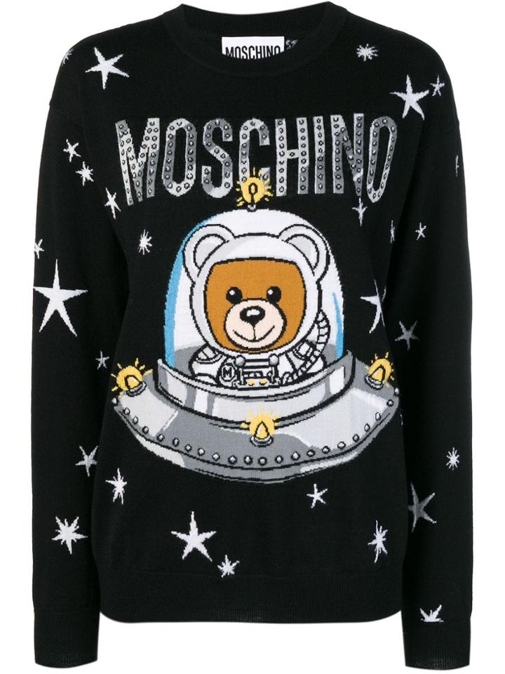 Moschino Toy Bear Sweatshirt - Black