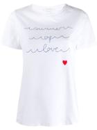 Chinti & Parker Summer Of Love T-shirt - White
