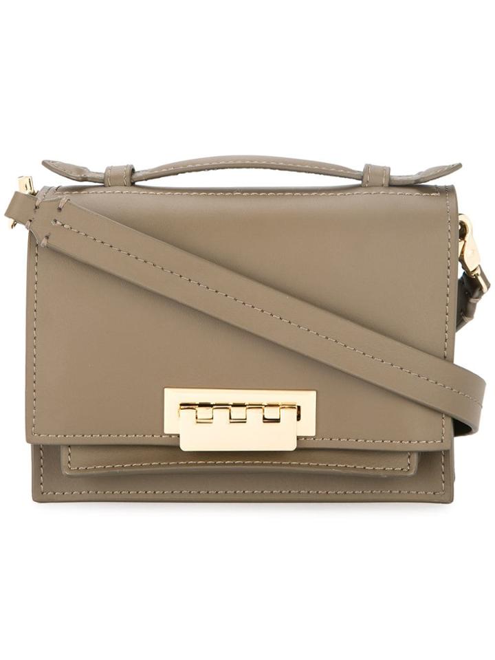 Zac Zac Posen Earthette Accordion Crossbody Bag - Brown