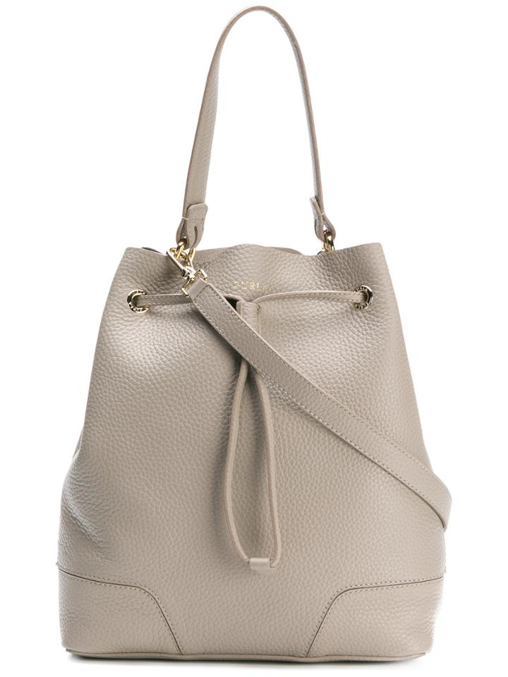 Furla Stacy Bucket Bag - Grey