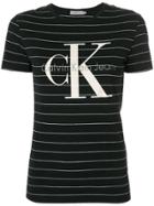 Calvin Klein Jeans Striped T-shirt - Black