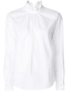 Officine Generale Pie Crust Collar Shirt - White
