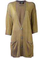 Jean Paul Gaultier Vintage Changeant Knit Cardigan - Pink & Purple