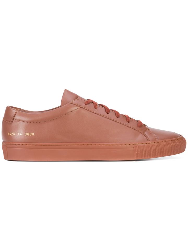 Common Projects Low Duo-tone Sneakers - Red
