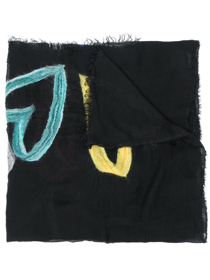 Faliero Sarti Cuoricioso Scarf - Black