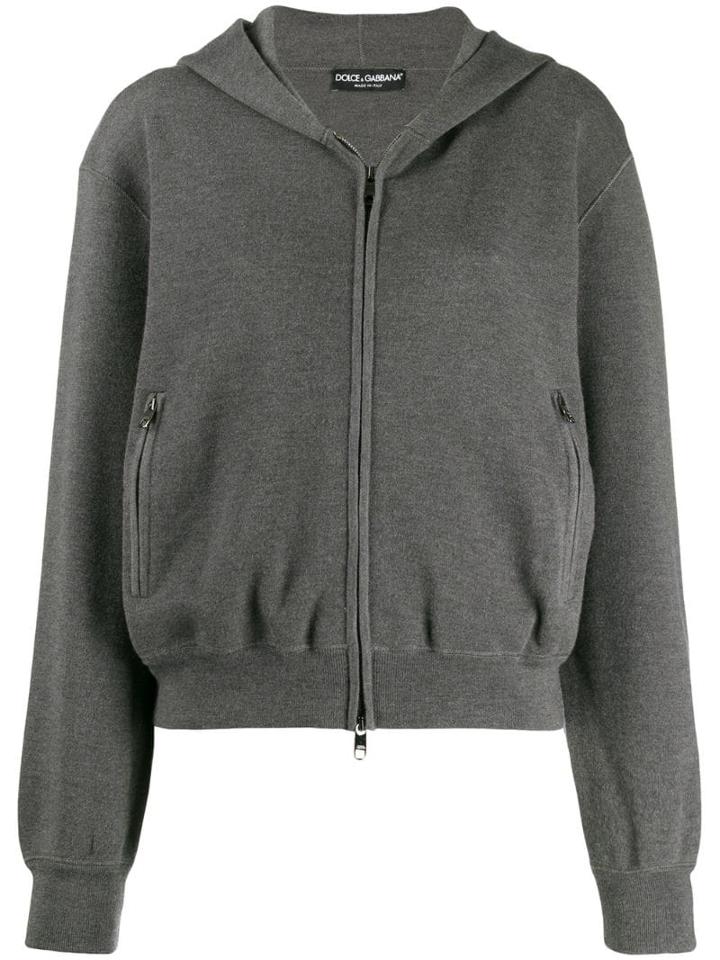 Dolce & Gabbana Cashmere Hoodie - Grey