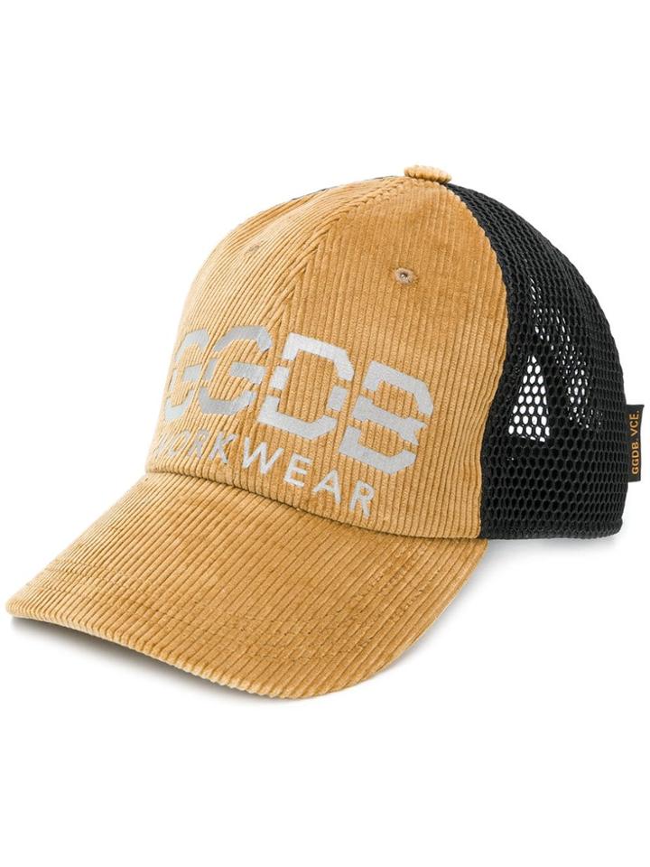 Golden Goose Deluxe Brand Script Printed Cap - Nude & Neutrals