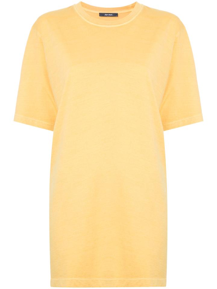 Jac+ Jack Crew Neck T-shirt - Yellow & Orange