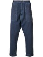 Vivienne Westwood Dropped Crotch Trousers - Blue