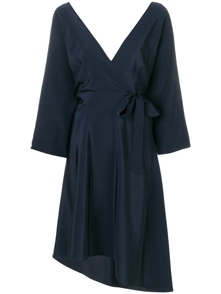 Dvf Diane Von Furstenberg Wrap Dress - Blue