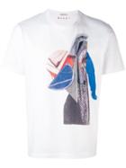 Marni - Abstract Print T-shirt - Men - Cotton - 46, White, Cotton