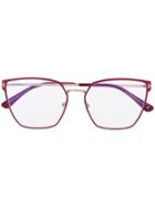 Tom Ford Eyewear Square Frame Glasses - Pink