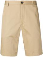 Burberry Icon Stripe Detail Chino Shorts - Neutrals
