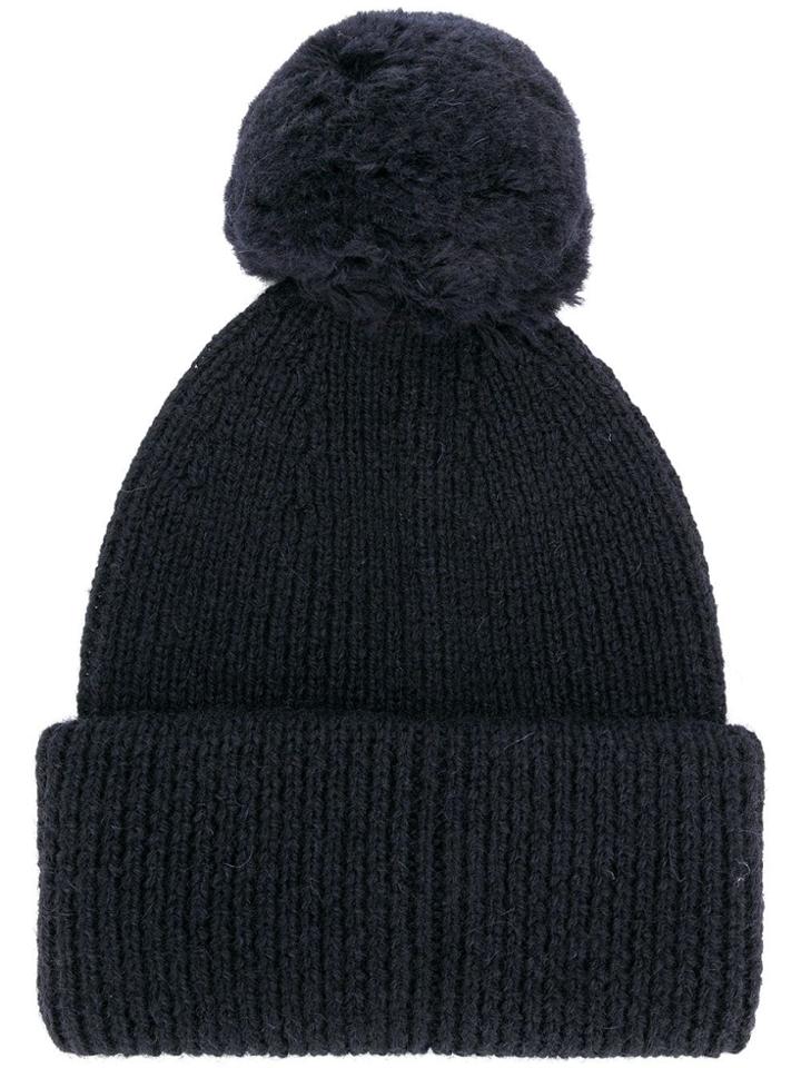 Golden Goose Deluxe Brand Pom-pom Beanie - Blue