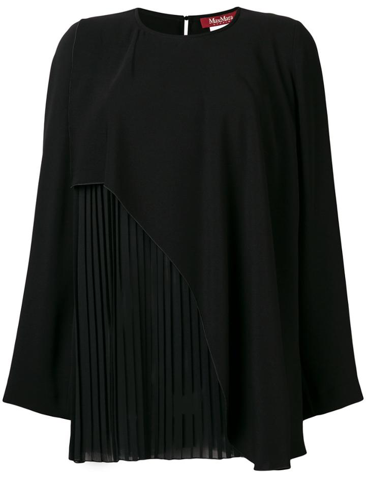 Max Mara Studio Unghia Blouse - Black