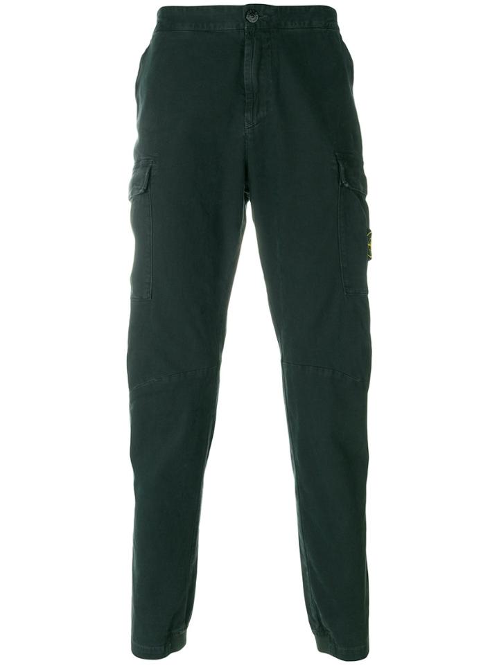 Stone Island Cargo Trousers - Green
