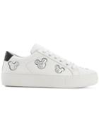 Moa Master Of Arts Mickey Mouse Embellished Sneakers - White