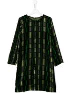 Señorita Lemoniez Check Print Tanguy Dress - Green