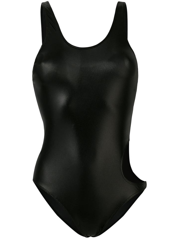 Alexandre Vauthier Cutout One Piece Bathing Suit - Black