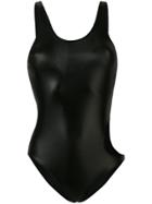 Alexandre Vauthier Cutout One Piece Bathing Suit - Black