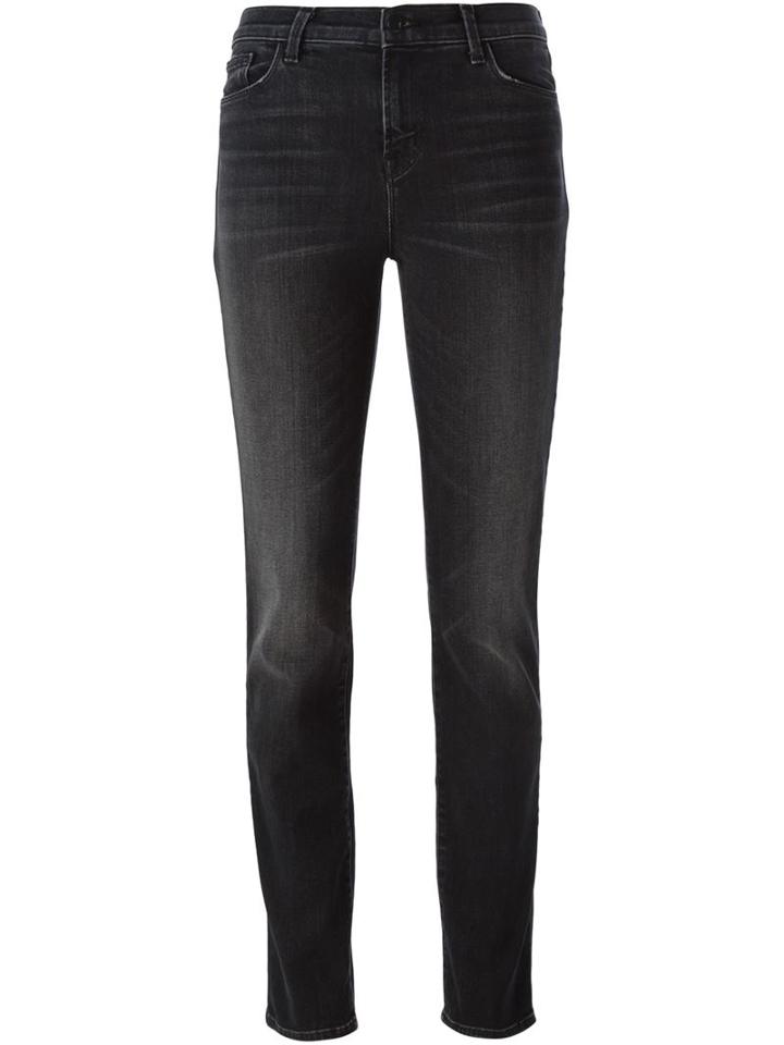 J Brand Faded Jeans, Women's, Size: 27, Grey, Cotton/polyester/spandex/elastane