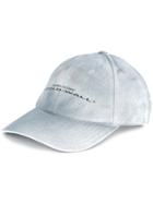 A-cold-wall* Logo Print Baseball Cap - Grey