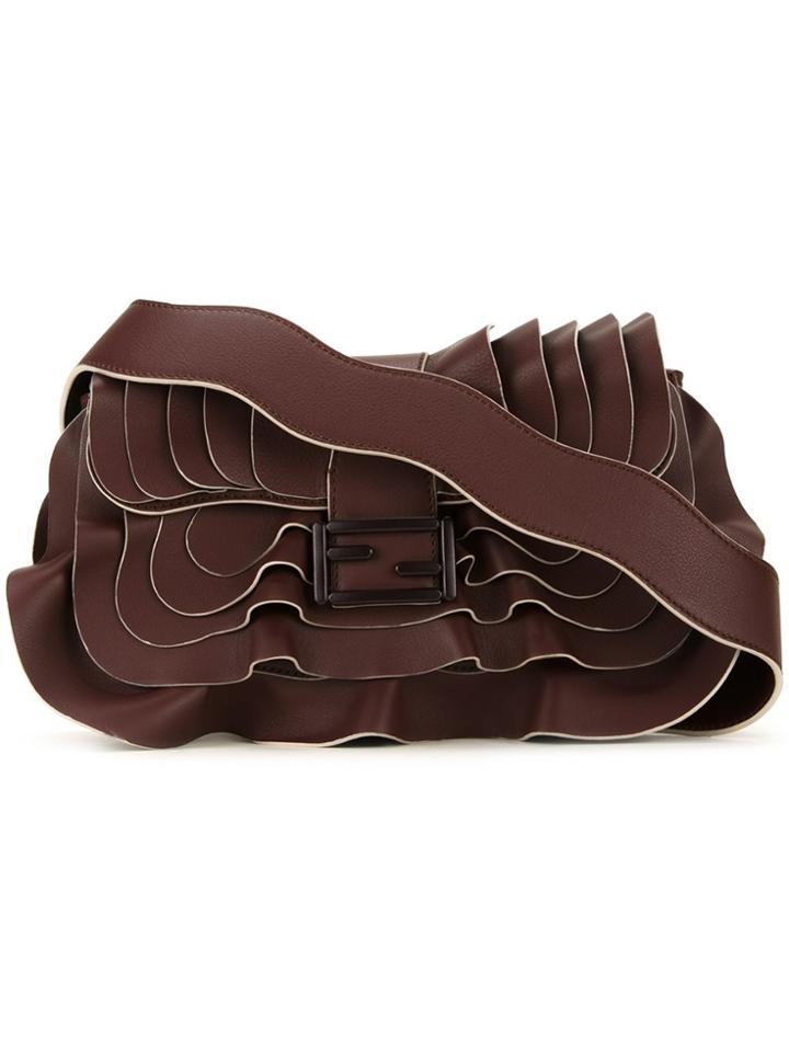Fendi Baguette Shoulder Bag - Pink & Purple