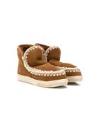 Mou Kids Snow Boots - Brown