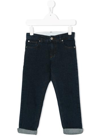 Stella Mccartney Kids - Straight-leg Jeans - Kids - Cotton/polyurethane/spandex/elastane - 10 Yrs, Blue