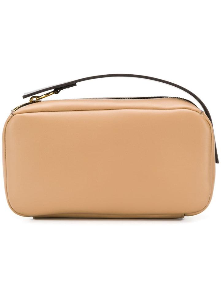 Marni Hand Strap Clutch - Neutrals