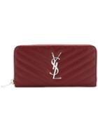 Saint Laurent - Logo Purse - Women - Leather/metal (other) - One Size, Red, Leather/metal (other)