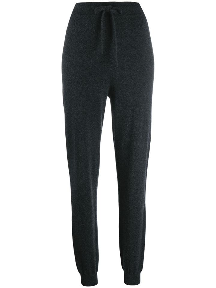 Pringle Of Scotland Drawstring Jogging Style Trousers - Grey