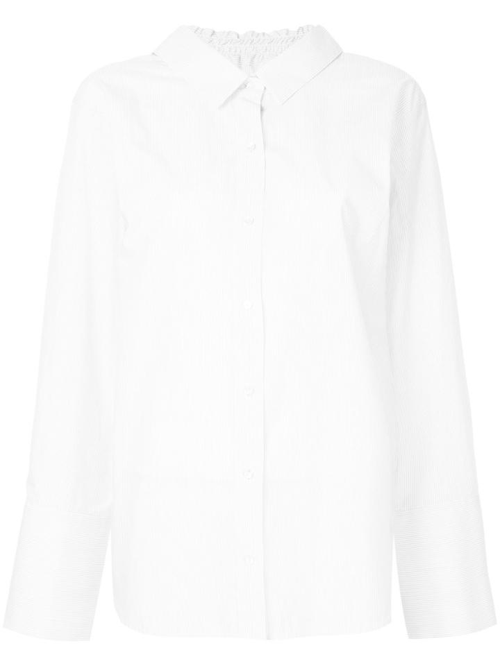 Le Ciel Bleu Striped Shirt - White