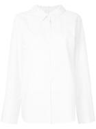 Le Ciel Bleu Striped Shirt - White