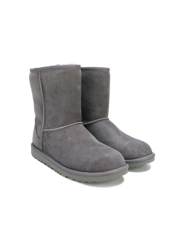 Ugg Australia Kids Teen Classic Shearling Boots - Grey
