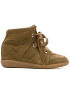 Isabel Marant Lace-up Sneakers - Brown