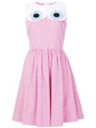 Vivetta Striped Flared Dress - Pink