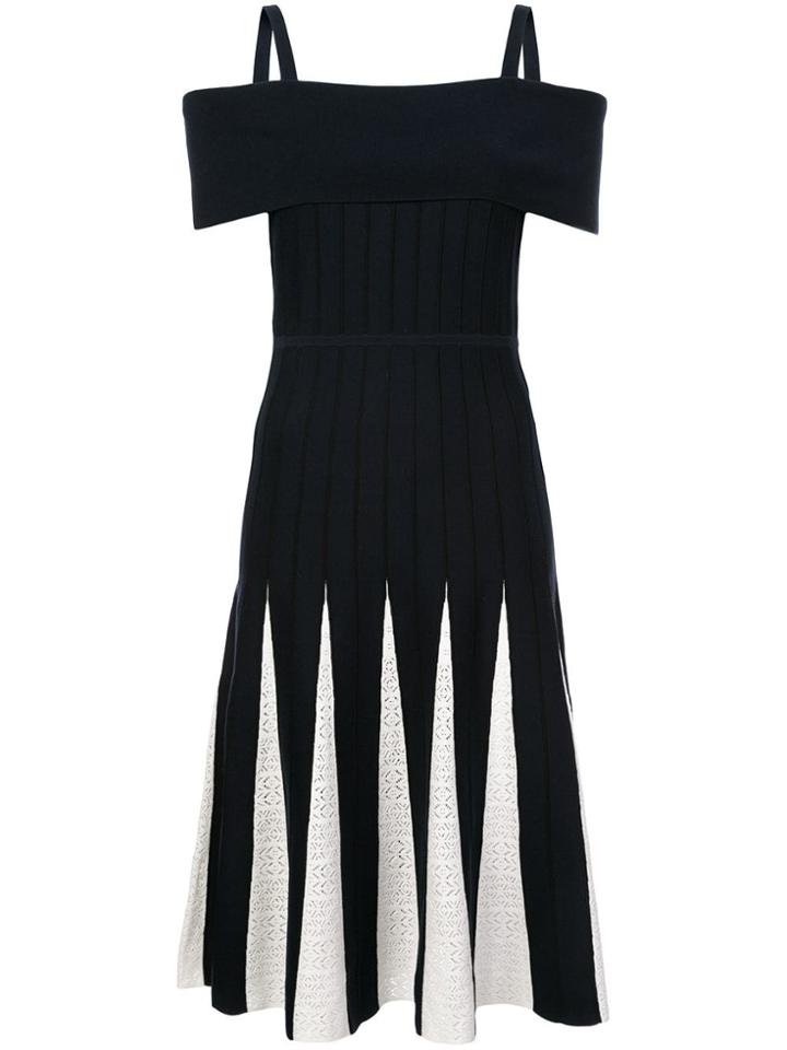 Kimora Lee Simmons Off-shoulder Knit Dress - Blue