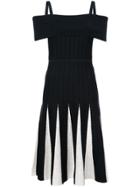 Kimora Lee Simmons Off-shoulder Knit Dress - Blue