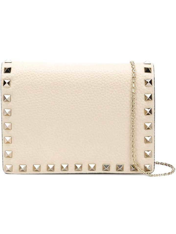 Valentino 'rockstud' Crossbody Bag - White