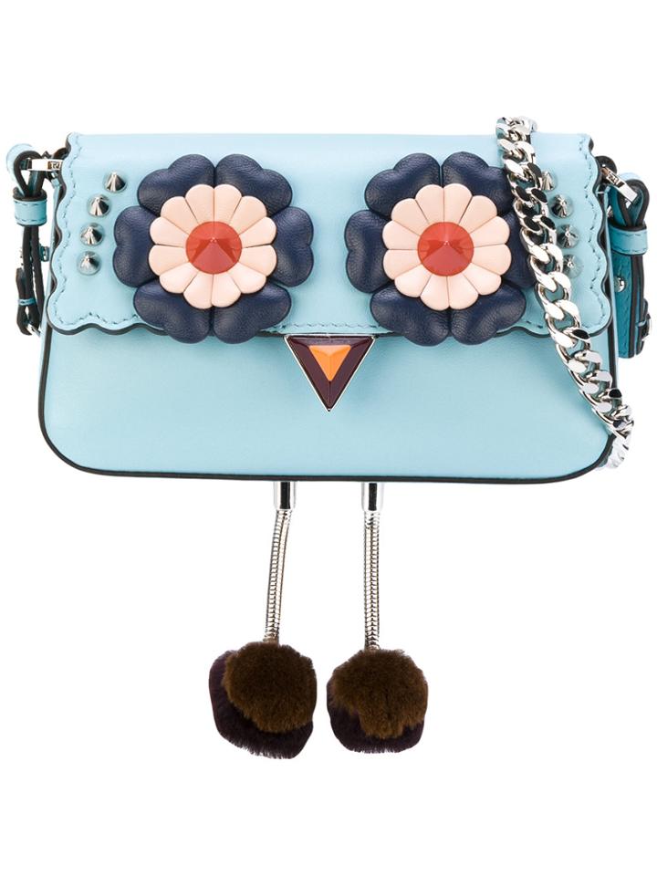 Fendi Micro Baguette Bag - Grey