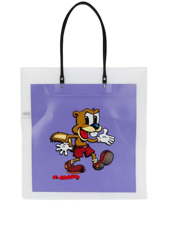 Marc Jacobs Redux Grunge Shopper Tote Bag - Purple