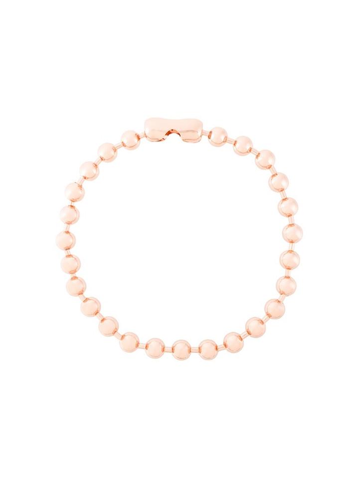 Mm6 Maison Margiela Circular Chocker, Women's, Metallic