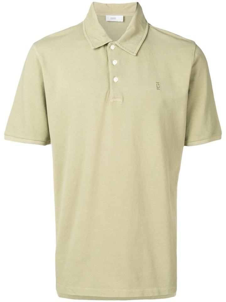 Closed Chest Logo Polo Shirt - Green