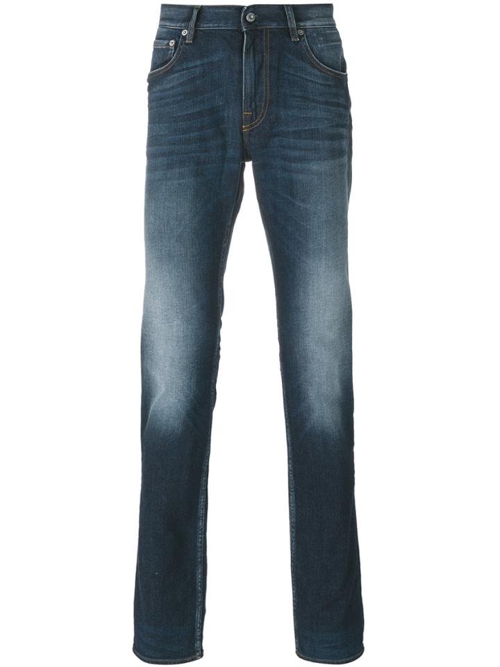 Stone Island Faded Denim Jeans - Blue