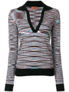 Missoni Knitted Shirt Pullover - Multicolour
