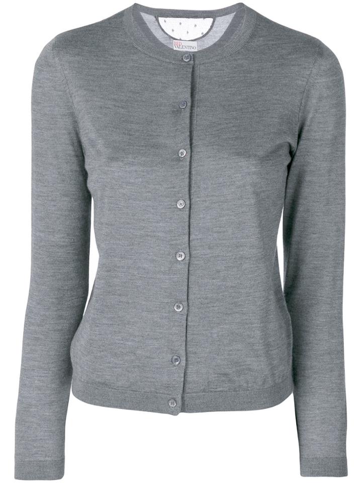 Red Valentino Classic Cardigan - Grey
